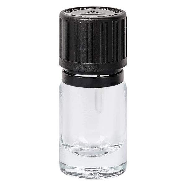 Flacone contagocce da 5 ml 1mm s. OV KiSi Bli ClearL. UT18/5