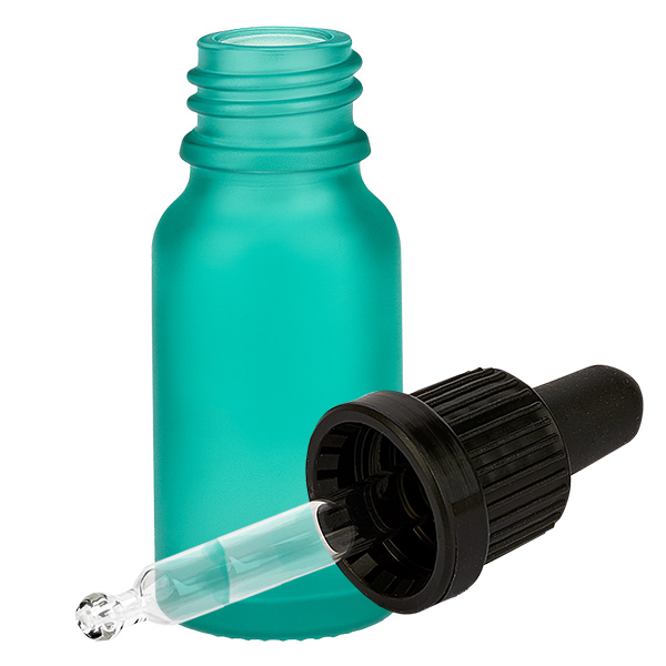 Flacone per pipette da 10 ml nero OV GreenLine UT18/10