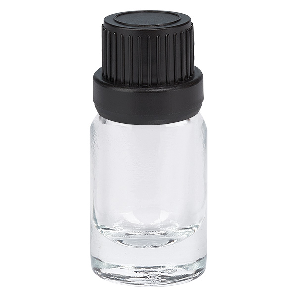 Bottiglia da 5ml 11mm SV nero OV ClearLine UT18/5 Bottiglia da 5ml 11mm SV nero OV ClearLine UT18/5