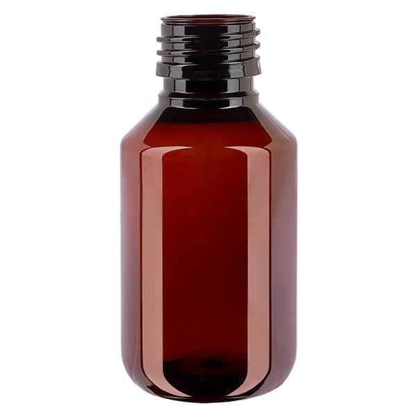 Bottiglia PET 100ml PP28 senza tappo Bottiglia PET 100ml PP28 senza tappo