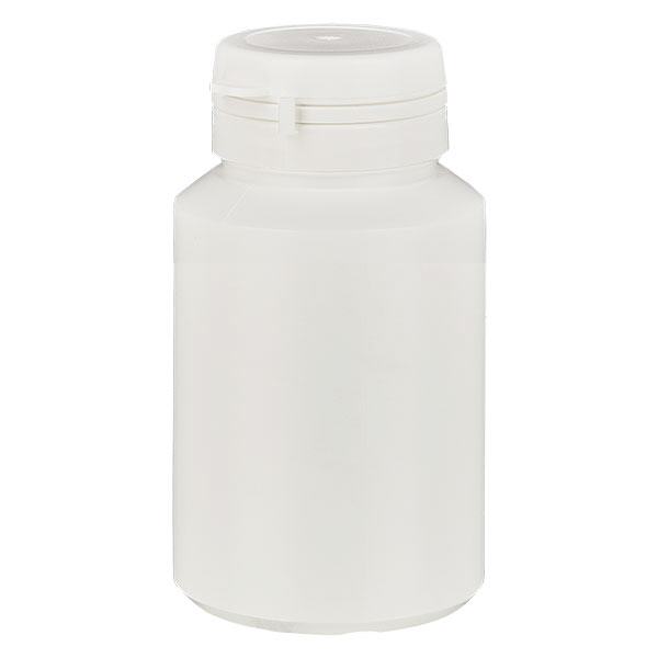 Scatola per capsule da 60 ml bianca con Jaycap OV bianco Scatola per capsule da 60 ml bianca con Jaycap OV bianco