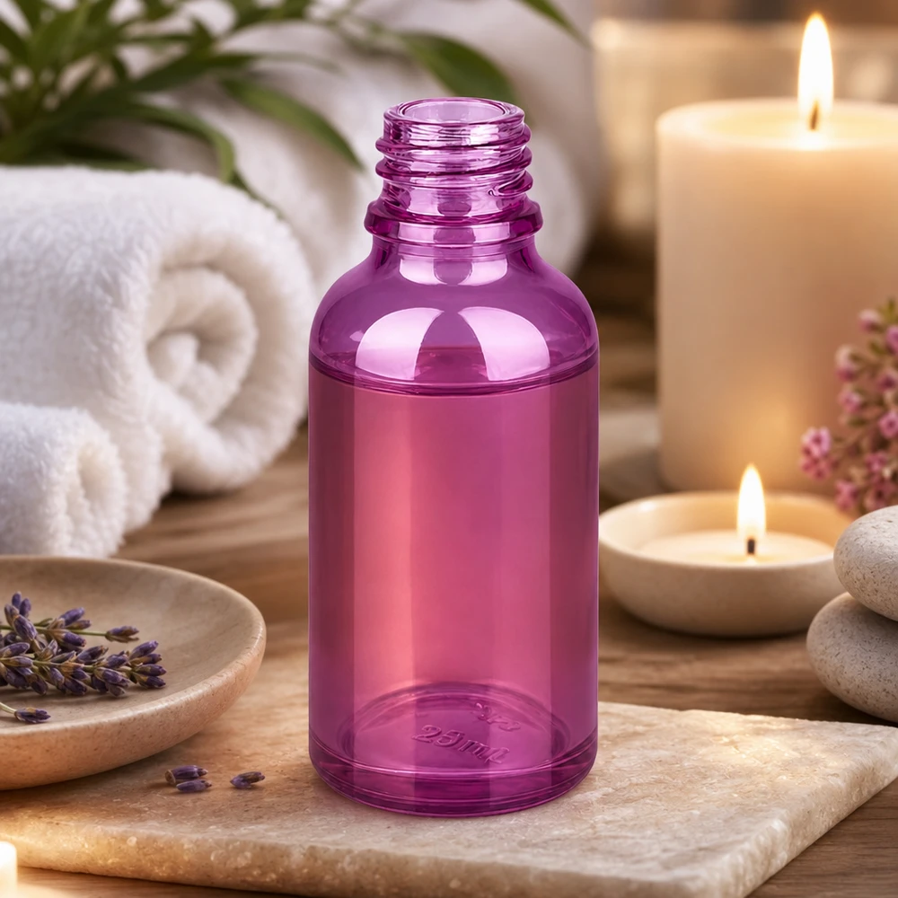 Flacone da 30 ml per farmacia PurpleLine UT18/30 UNiTWIST Pratico flacone per farmacisti PurpleLine da 30 ml con sistema UNiTWIST per un facile dosaggio