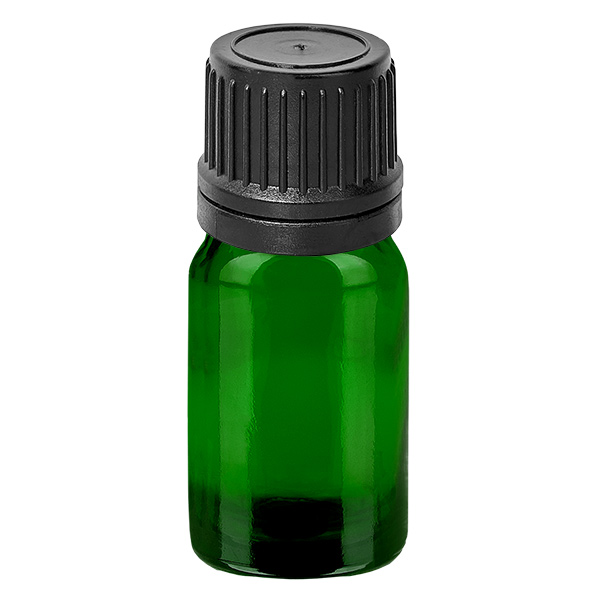 Flacone contagocce da 5 ml 1 mm nero OV GreenLine UT18/5