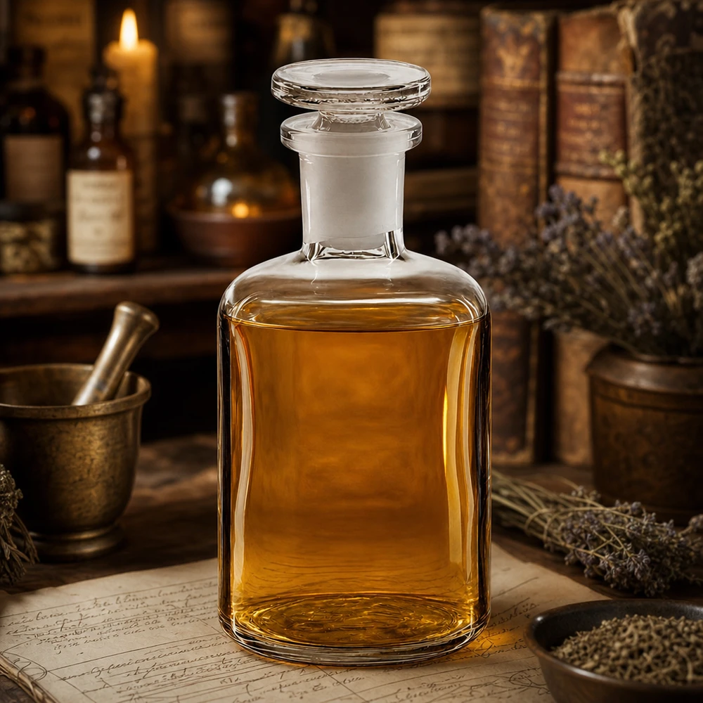 Bottiglia a spalla tonda 100ml chiara a collo stretto in vetro con tappo Piccolo flacone da farmacia da 100 ml in vetro trasparente a collo stretto con tappo in vetro per oli e tinture