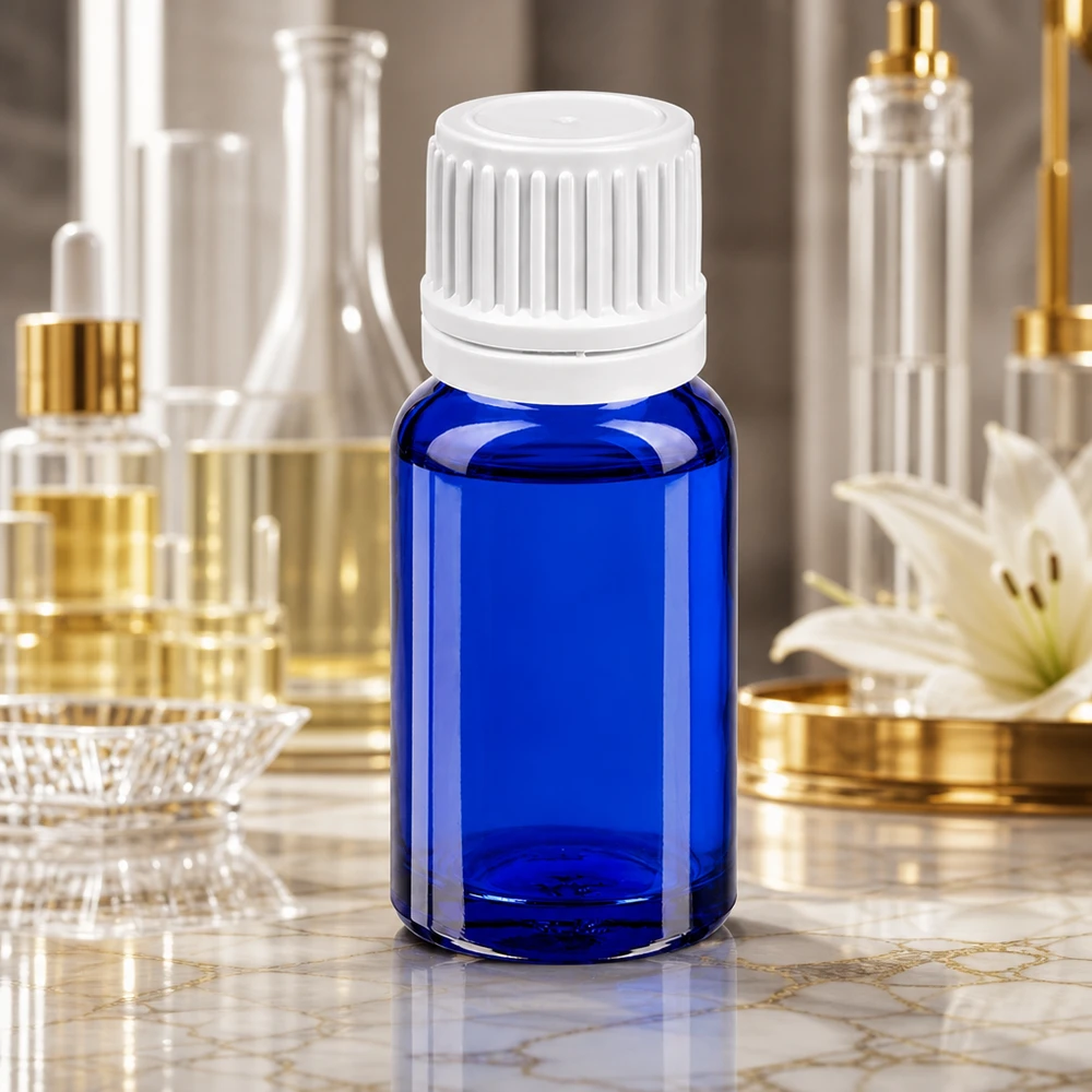 Flacone da 10ml 11mm SV bianco OV BlueLine UT18/10 Flacone da 10ml 11mm SV bianco OV BlueLine UT18/10