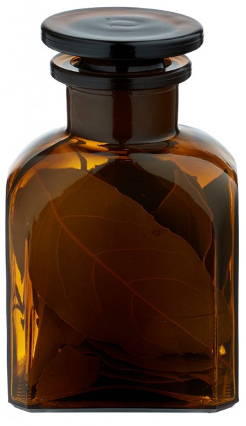 Idea barattolo per spezie: bottiglia da farmacia quadrata da 150 ml a bocca larga