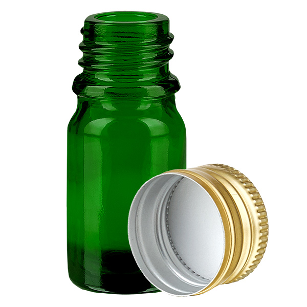 Flacone da 5ml 11mm SV alluminio oro STD GreenLine UT18/5