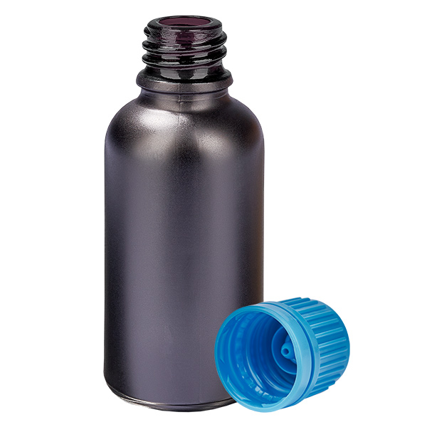 Bottiglia da 30ml 11mm SV blu OV BlackLine UT18/30