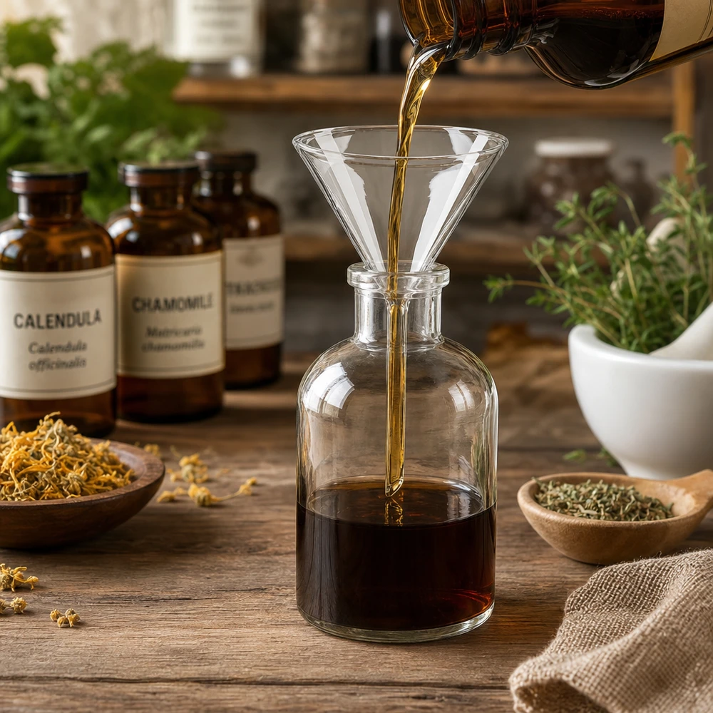 Imbuto Ø 100 mm per calce sodata, angolo 60°, stile corto Imbuto professionale in vetro da 100 mm per cucina e laboratorio, con pratico manico corto realizzato in robusto vetro sodico-calcico