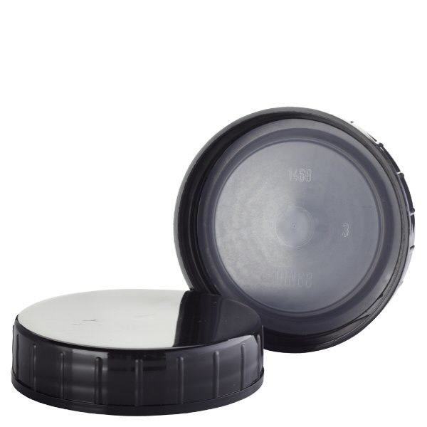 Tappo a vite nero in PPN 68 mm (DIN 68)