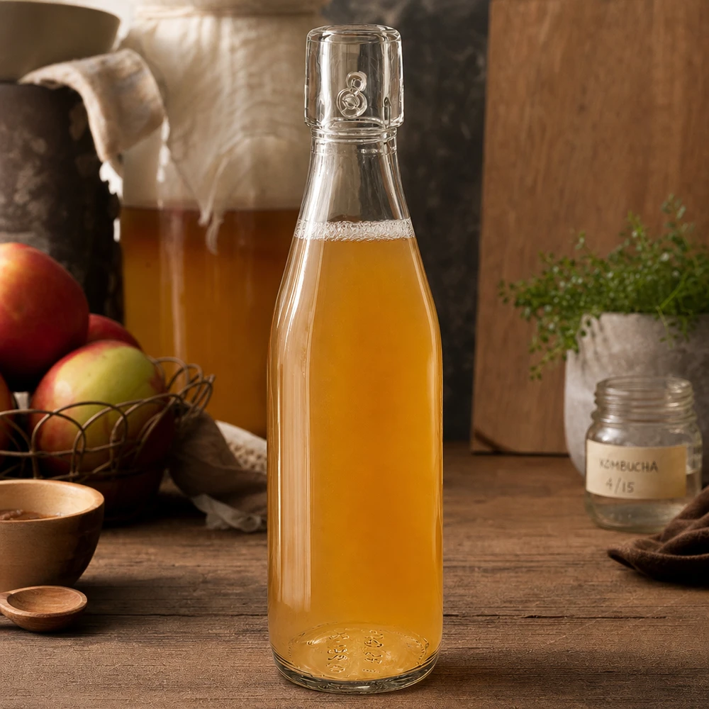 Bottiglia in vetro da 250 ml senza tappo UNiTWIST