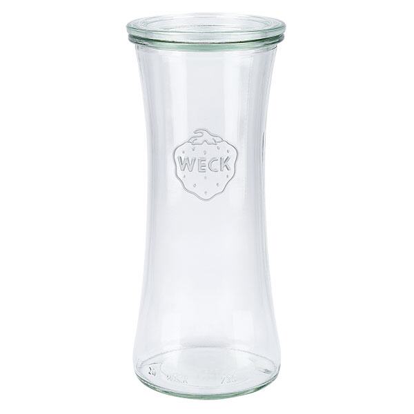 Barattolo da 700 ml con coperchio in vetro WECK RR80
