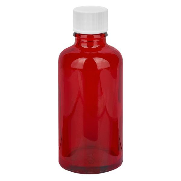 Bottiglia da 50ml 11mm SV bianco STD RedLine UT18/50