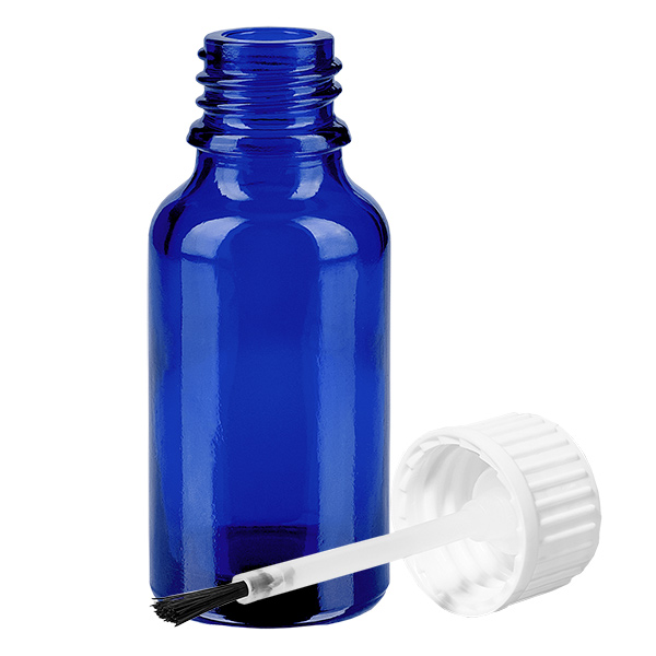 Flacone a pennello da 20 ml bianco STD BlueLine UT18/20