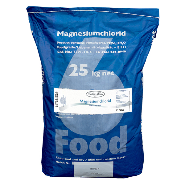 Cloruro di magnesio 25 kg (E511) Doktor-Klaus Cloruro di magnesio 25 kg (E511) Doktor-Klaus