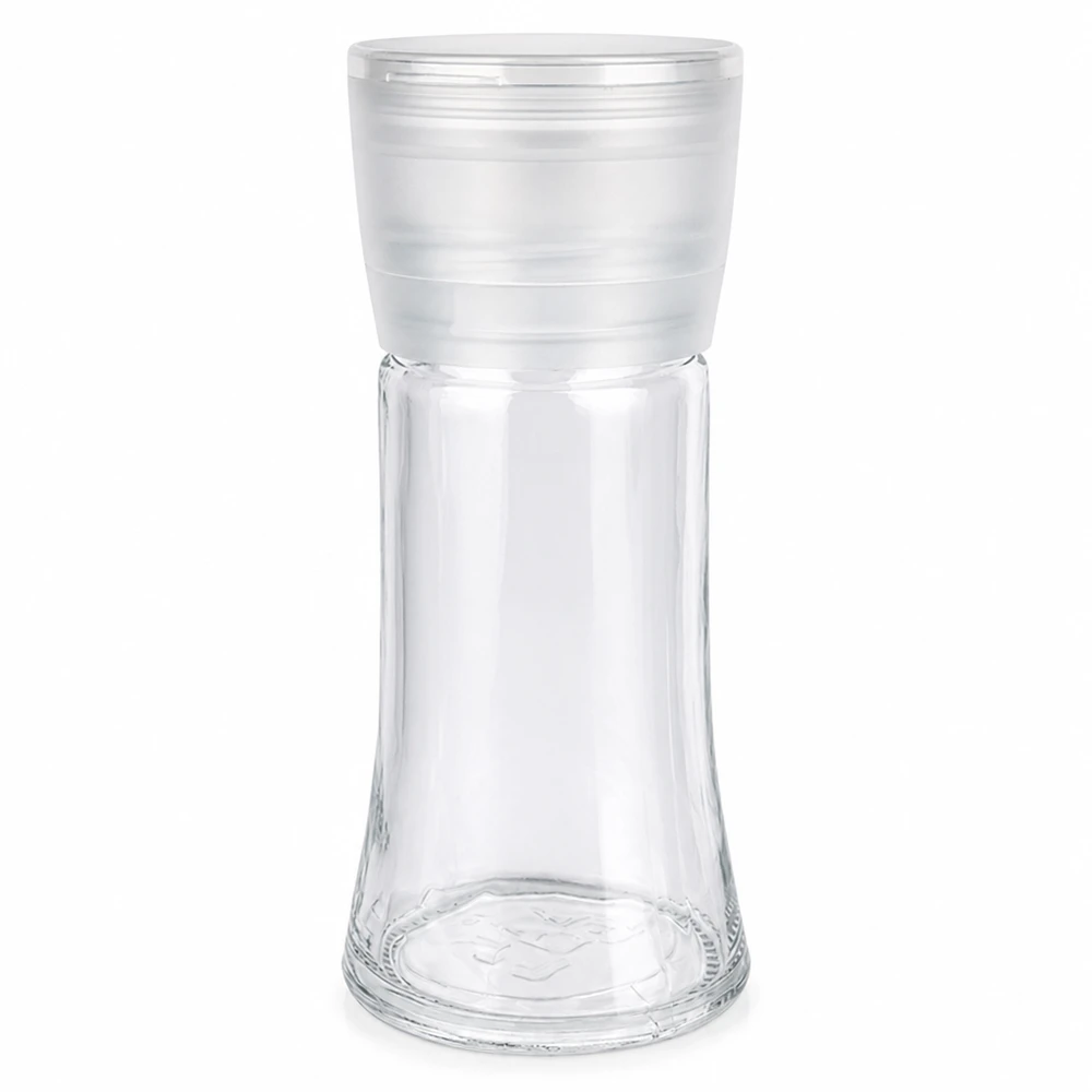Barattolo per sale/spezie 95ml con macinino Vario bianco