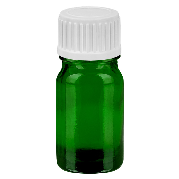 Flacone contagocce da 5 ml 0,9 mm bianco STD GreenLine UT18/5 Flacone contagocce da 5 ml 0,9 mm bianco STD GreenLine UT18/5