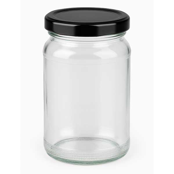 UNiTWIST Runda110 con coperchio nero. Coperchio TO48 BasicSeal