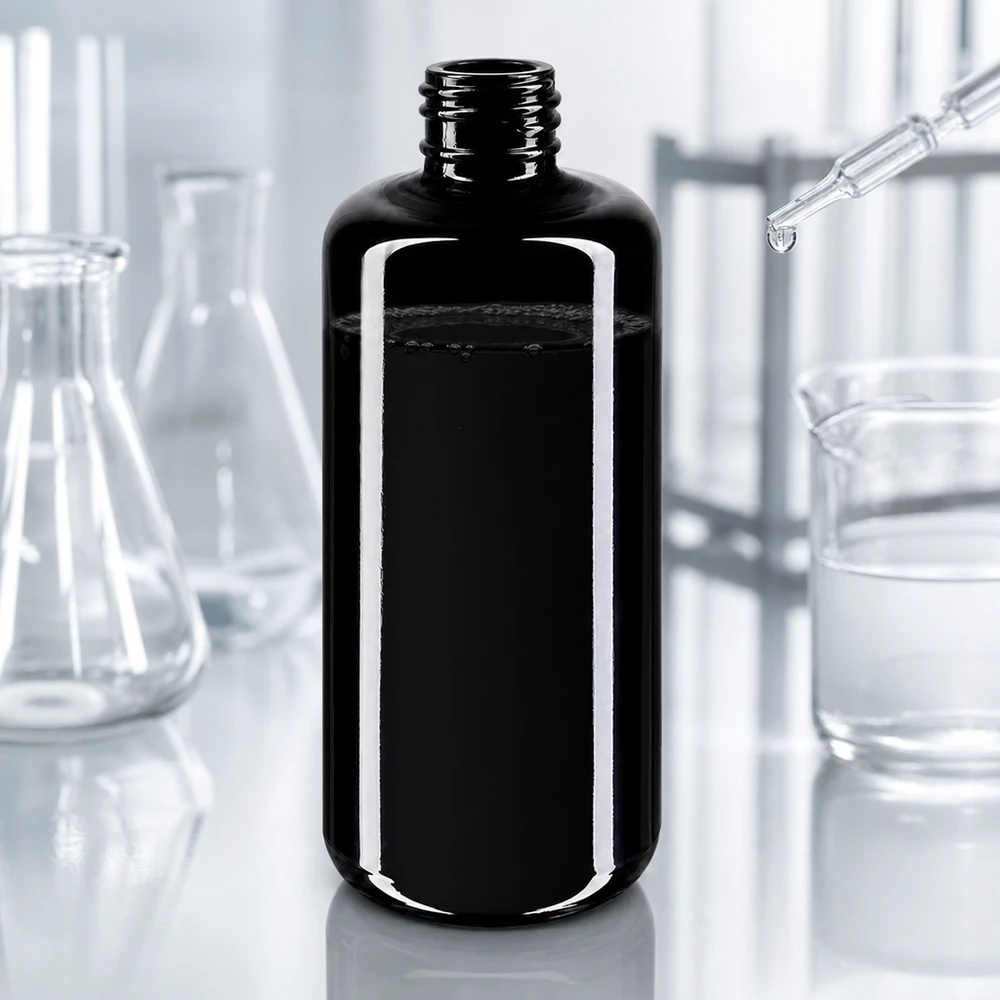 Flacone cosmetico a protezione della luce 200ml in vetro Miron violet protegge i principi attivi dai dannosi raggi UV