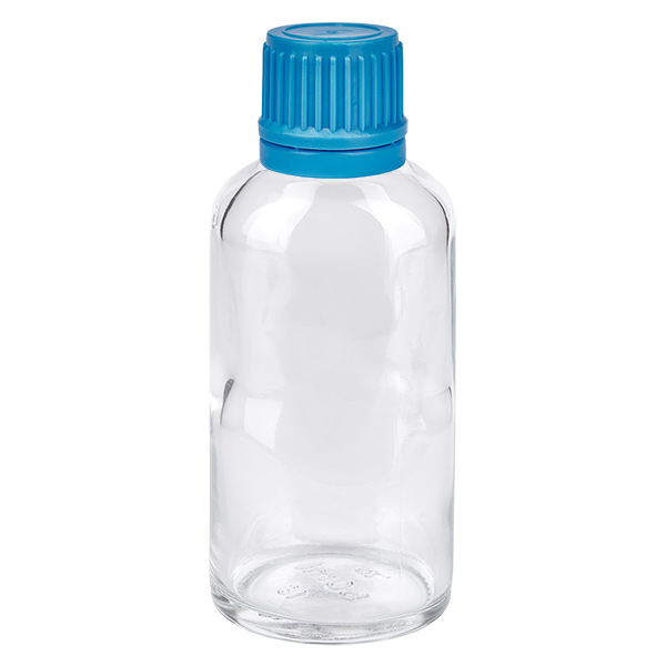 Bottiglia da 50ml 11mm SV blu OV ClearLine UT18/50 Bottiglia da 50ml 11mm SV blu OV ClearLine UT18/50