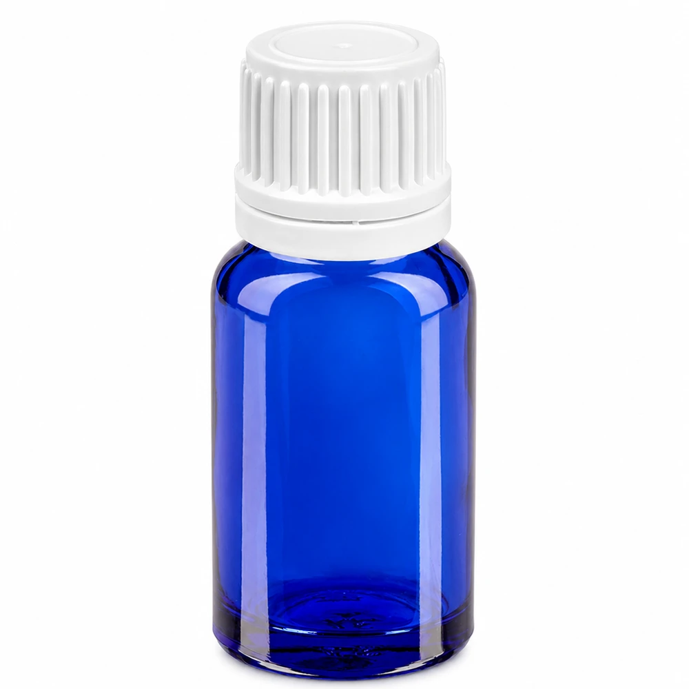 Flacone da 10ml 11mm SV bianco OV BlueLine UT18/10 Flacone da 10ml 11mm SV bianco OV BlueLine UT18/10