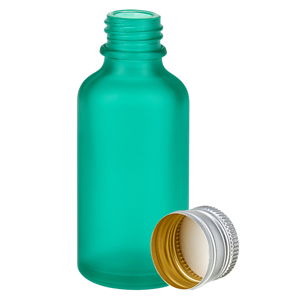 Bottiglia da 50ml 11mm SV Alu-Argento STD VerdeL.UT18/50