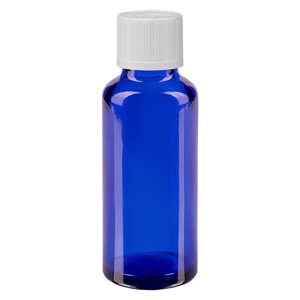 Contagocce blu da 30 ml. STD KiSi bianco/1,2mm ApoGlas