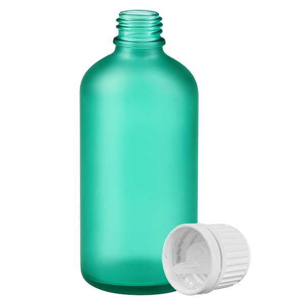 Flacone contagocce da 100 ml 0,7 mm bianco OV GreenLine UT18/100