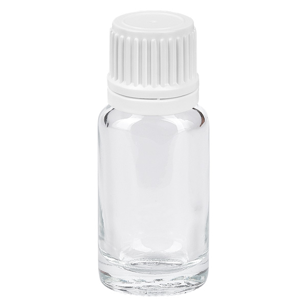 Flacone contagocce da 10 ml 0,7 mm bianco OV ClearLine UT18/10