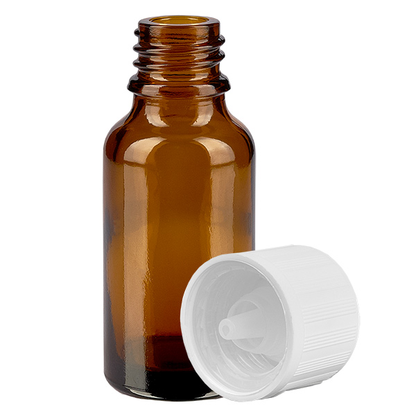 Flacone contagocce da 20 ml 1,2 mm w. STD KiSi BrownL. UT18/20