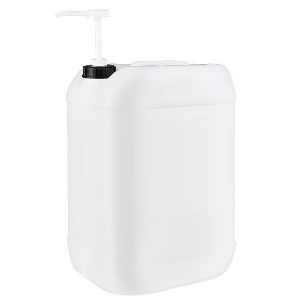 Tanica da 25 litri con pompa dosatrice Tanica da 25 litri con pompa dosatrice