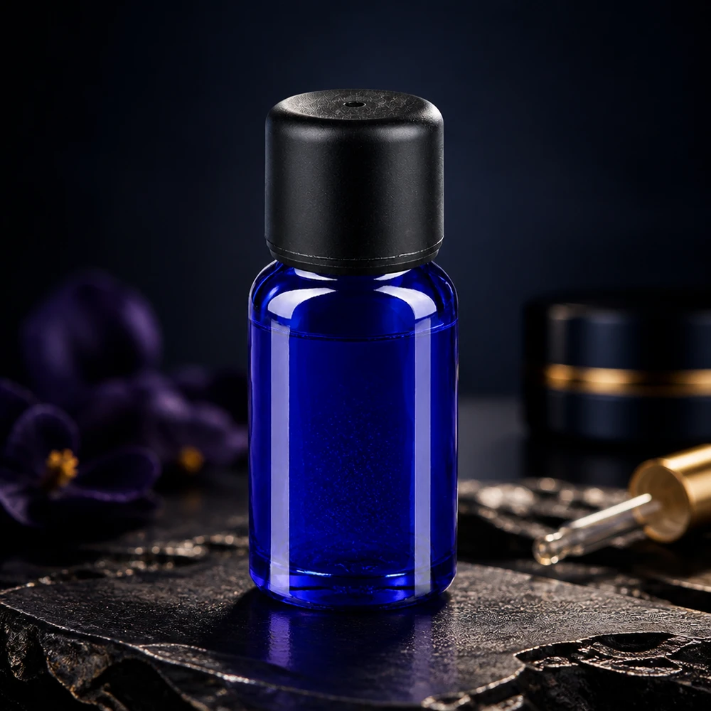 Flacone da 10ml 11mm SV nero OV BlueLine UT18/10 Flacone da 10ml 11mm SV nero OV BlueLine UT18/10