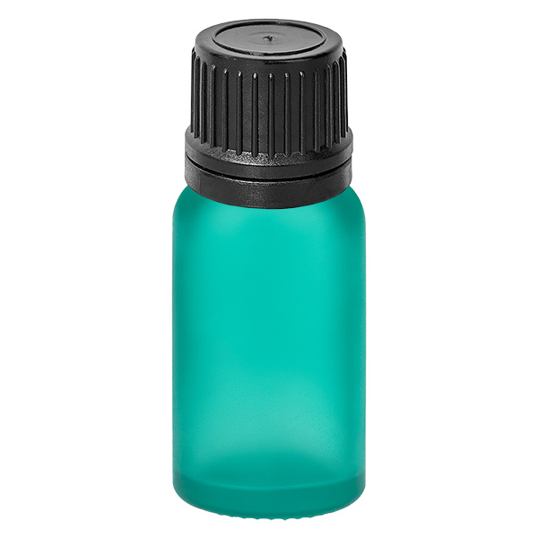 Flacone contagocce da 10 ml 1 mm nero OV GreenL. UT18/10