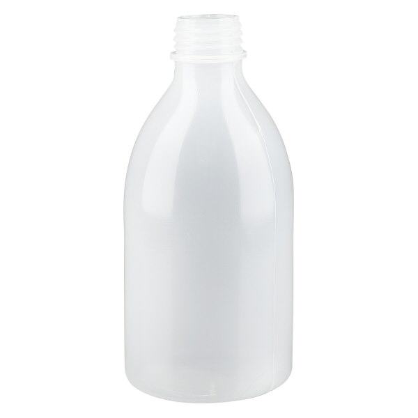 Bottiglia da laboratorio a collo stretto da 250ml senza tappo Bottiglia da laboratorio a collo stretto da 250ml senza tappo