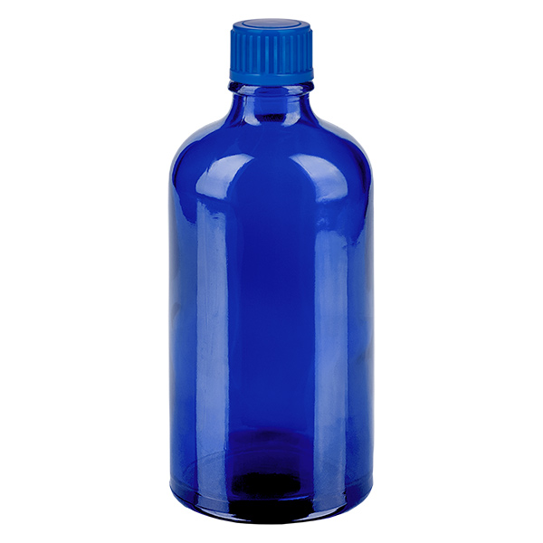 Flacone da 100ml 11mm SV blu STD BlueLine UT18/100