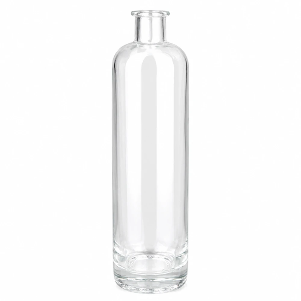 Bottiglia in vetro da 500 ml Ella senza tappo UNiTWIST® Bottiglia di vetro Ella da 500 ml senza tappo UNiTWIST trasparente chiara cilindrica vuota Foto del prodotto