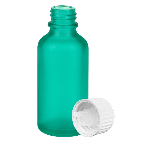 Flacone contagocce da 50 ml 0,9 mm bianco STD GreenL. UT18/50