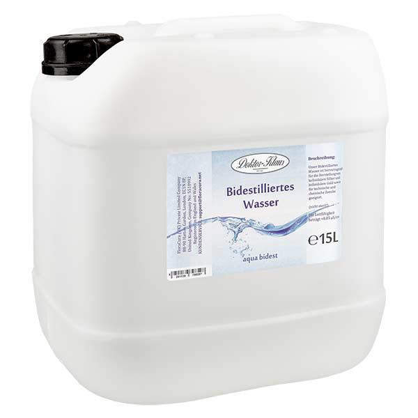 15 litri di acqua bidistillata Doctor Claus 15 litri di acqua bidistillata Doctor Claus