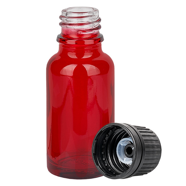 Flacone da 20ml (globuli) 8mm GR s. OV RedLine UT18/20