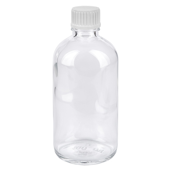 Flacone contagocce da 100 ml 0,9 mm bianco STD ClearLine UT18/100