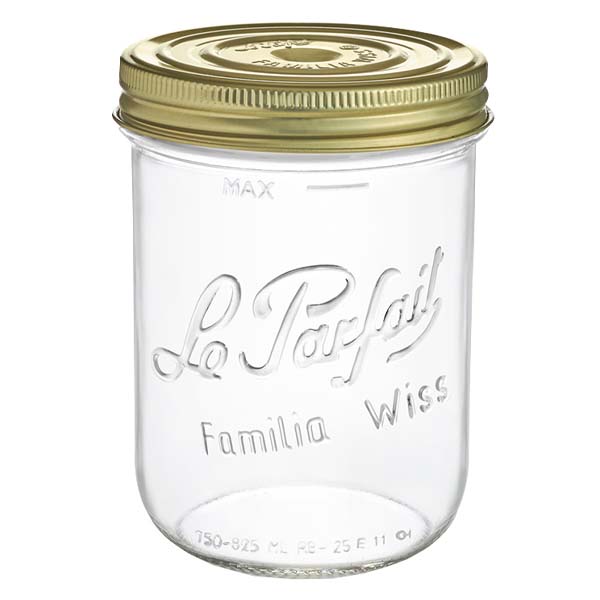 Le Parfait® Familia Wiss 750 g Ø100 mm vaso