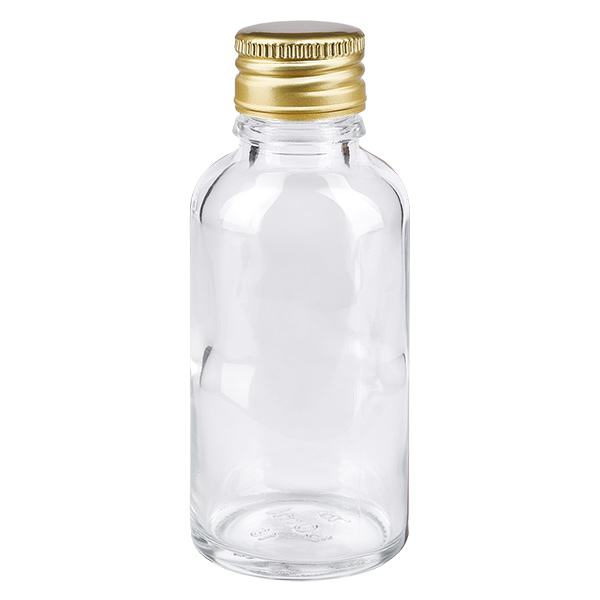 Flacone da 30ml 11mm SV Alu-Gold STD ClearL. UT18/30