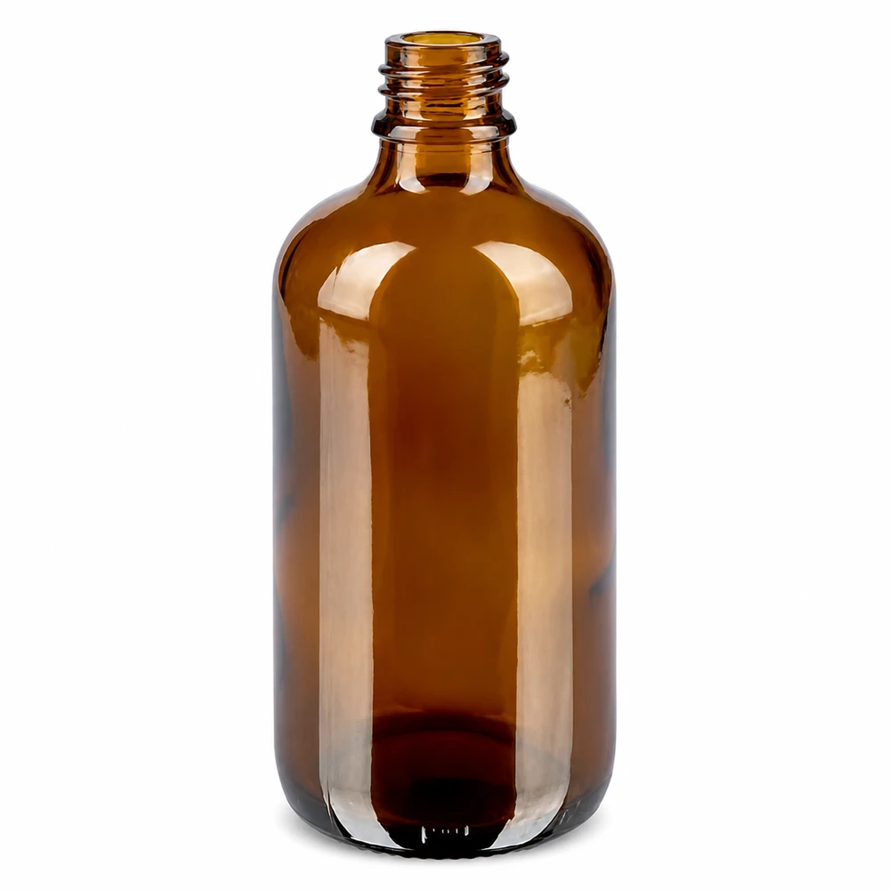 Contagocce da 100 ml fl. 1mm nero OV BrownLine UT18/100 BrownLine flacone contagocce 100ml protezione UV con vetro marrone e tappo nero