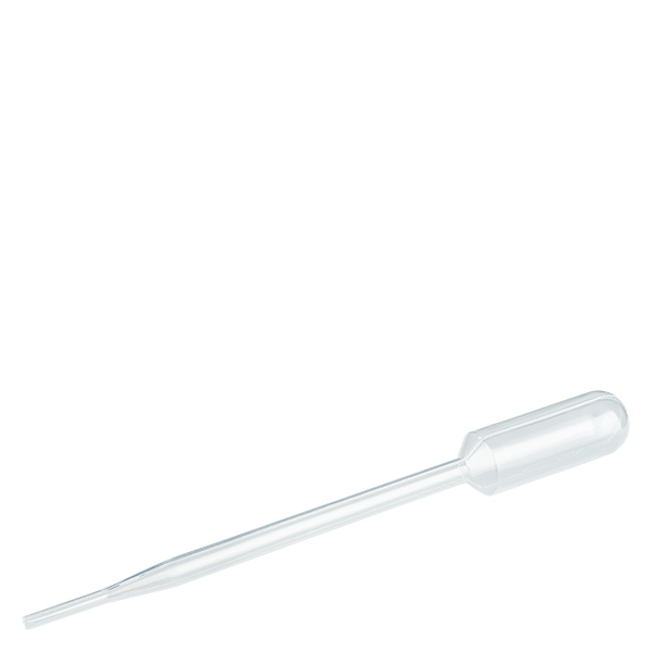 Pipetta di trasferimento, volume nominale: 6 ml, (LxL): 152 x 15 mm, mate Pipetta di trasferimento, volume nominale: 6 ml, (LxL): 152 x 15 mm, mate
