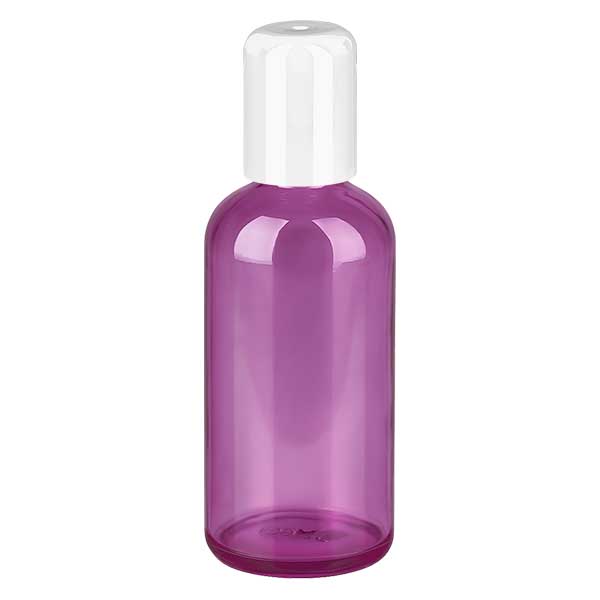 Flacone roll-on da 100 ml bianco standard PurpleLine UT18/100