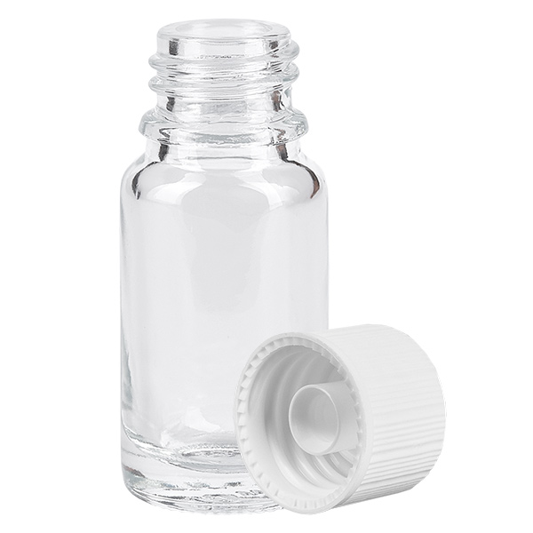 Bottiglia da 10ml 11mm SV bianco STD ClearLine UT18/10
