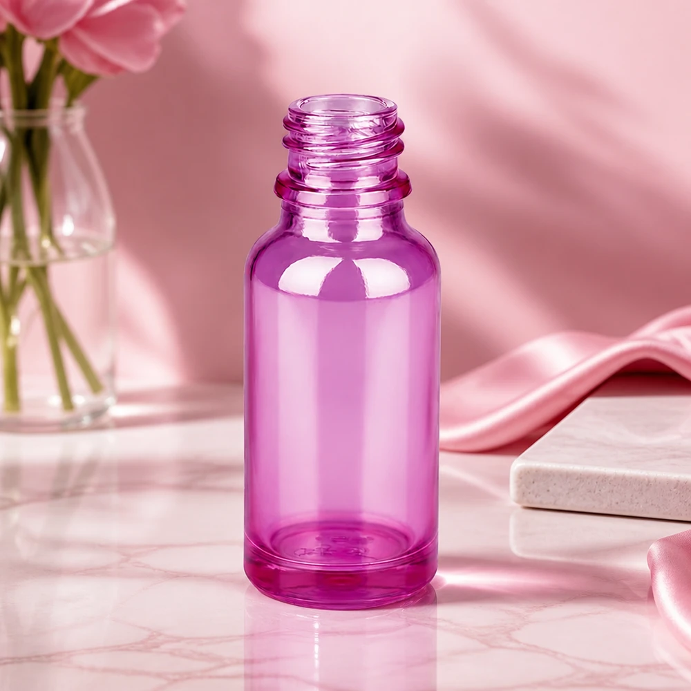 Bottiglia da farmacia da 20 ml PurpleLine UT18/20 UNiTWIST Flacone da 20ml PurpleLine per farmacisti UT18/20 con pratico formato in elegante viola per set da viaggio