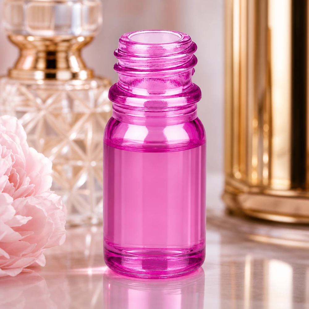 Flacone da 5ml PurpleLine UT18/5 UNiTWIST Flacone PurpleLine UT18/5 UNiTWIST da 5 ml in viola traslucido per uso farmaceutico