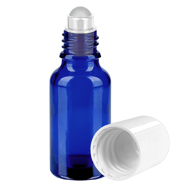 Flacone roll-on da 20 ml bianco STD BlueLine UT18/20