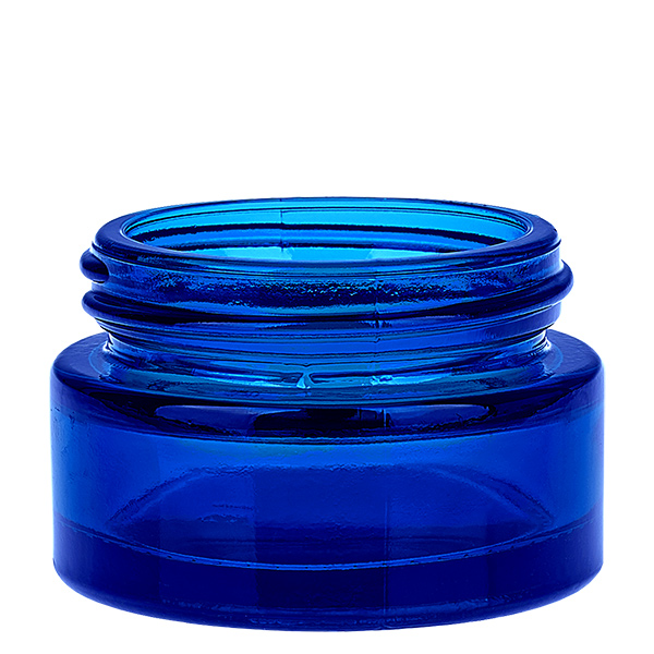 Barattolo di vetro 20ml blu con coperchio UNiTWIST Barattolo di vetro 20ml blu con coperchio UNiTWIST